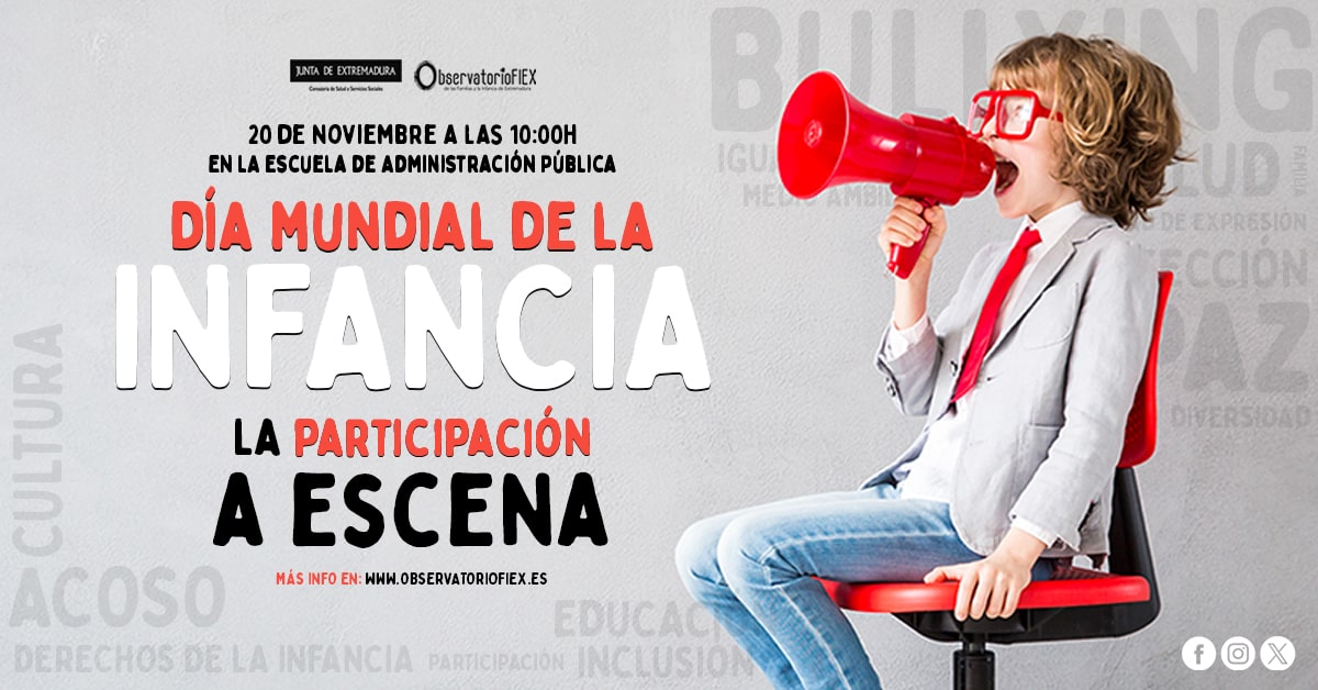 Día Mundial de la Infancia Observatorio FIEX 2024 - Observatorio FIEX