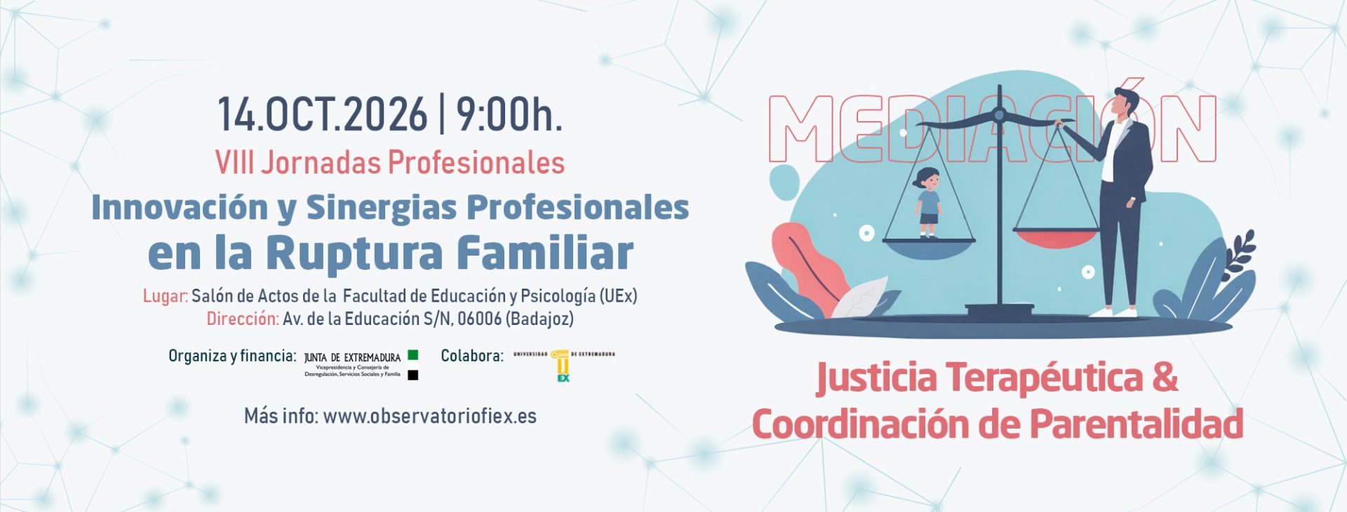 VIII Jornadas Profesionales: Innovación y Sinergias Profesionales en la Ruptura Familiar